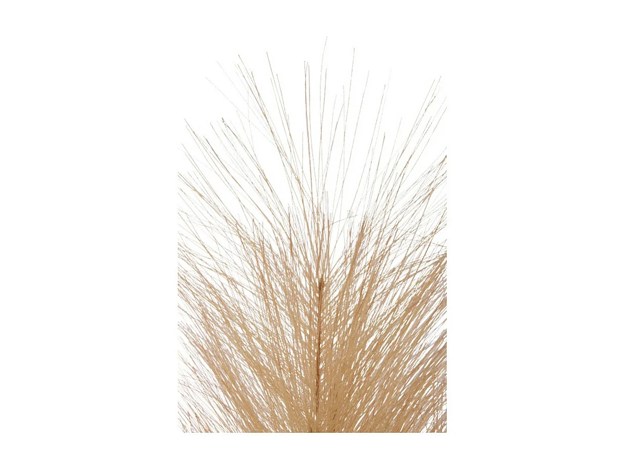 Branche de plumes en plastique orange 13x4x70 cm