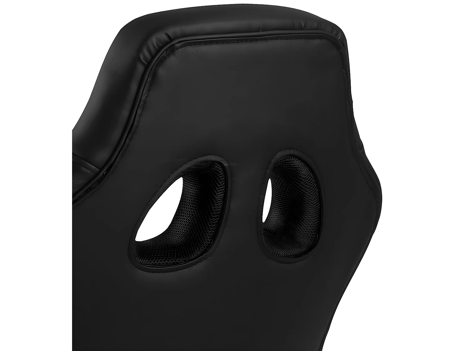 Race Gamin Stuhl PU Kunstleder schwarz.