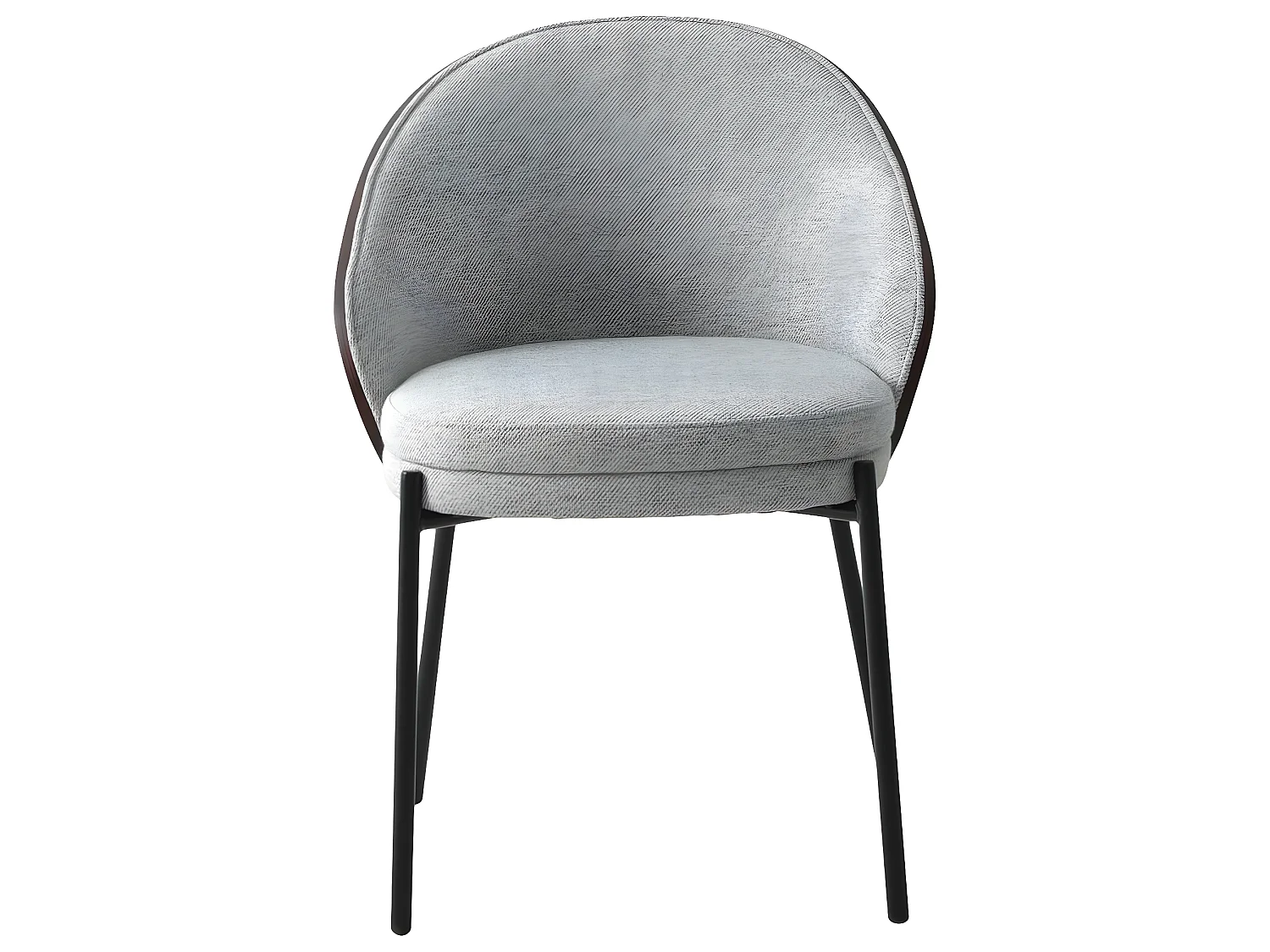 Canelas Esszimmerstuhl hellgrau.