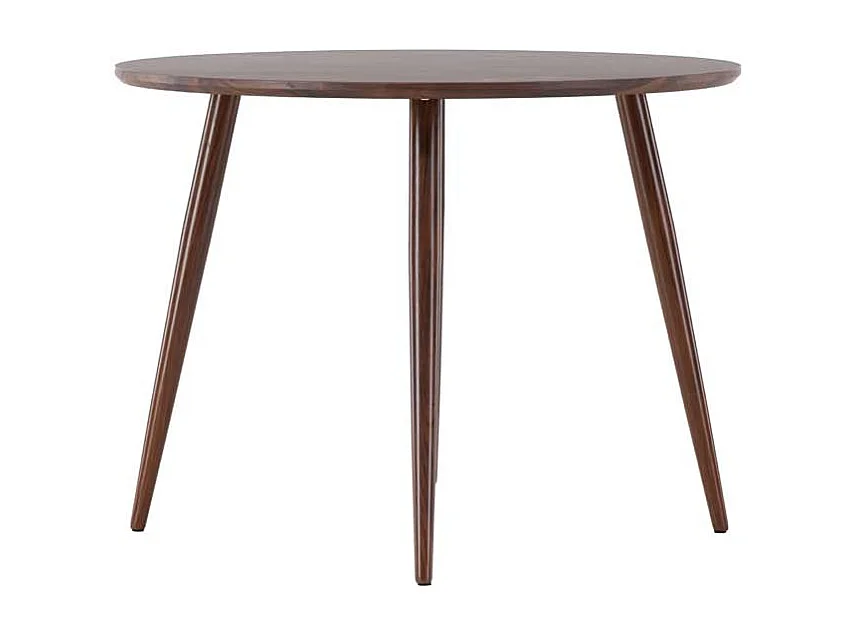 Sanford table de salle à manger Ø100cm marron.