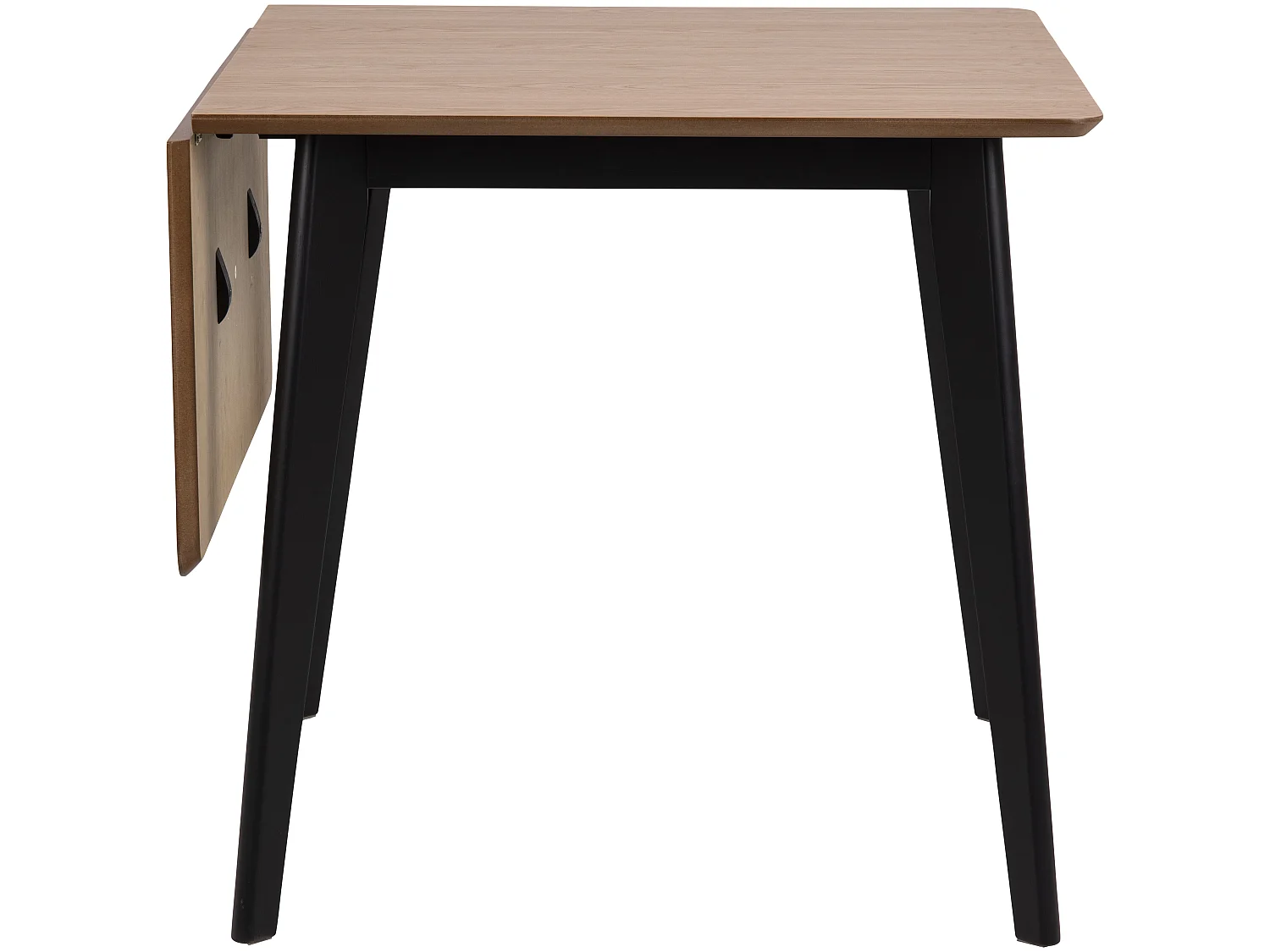 Roxby Esstisch 80/120 cm mit 1 zusätzlichen Platte Natur.