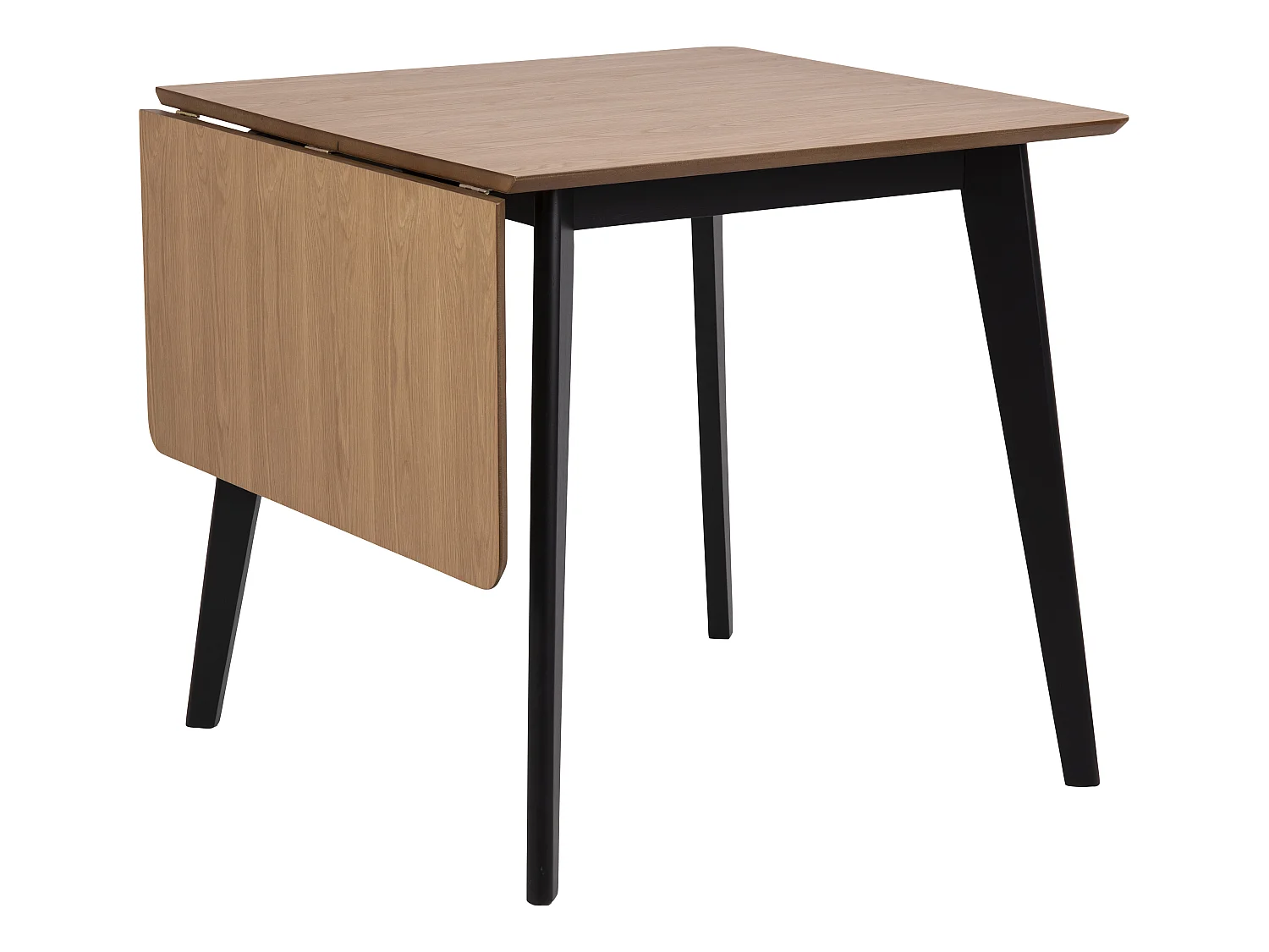 Tavolo da pranzo Roxby 80/120 cm con 1 piatto aggiuntivo naturale.