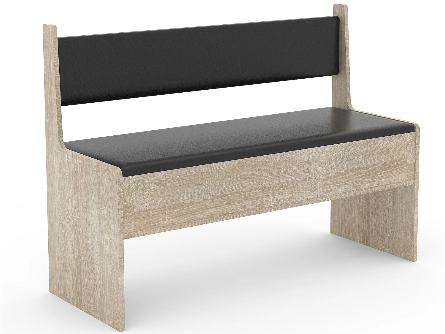 Houten hoekbank bank Esal 110 cm