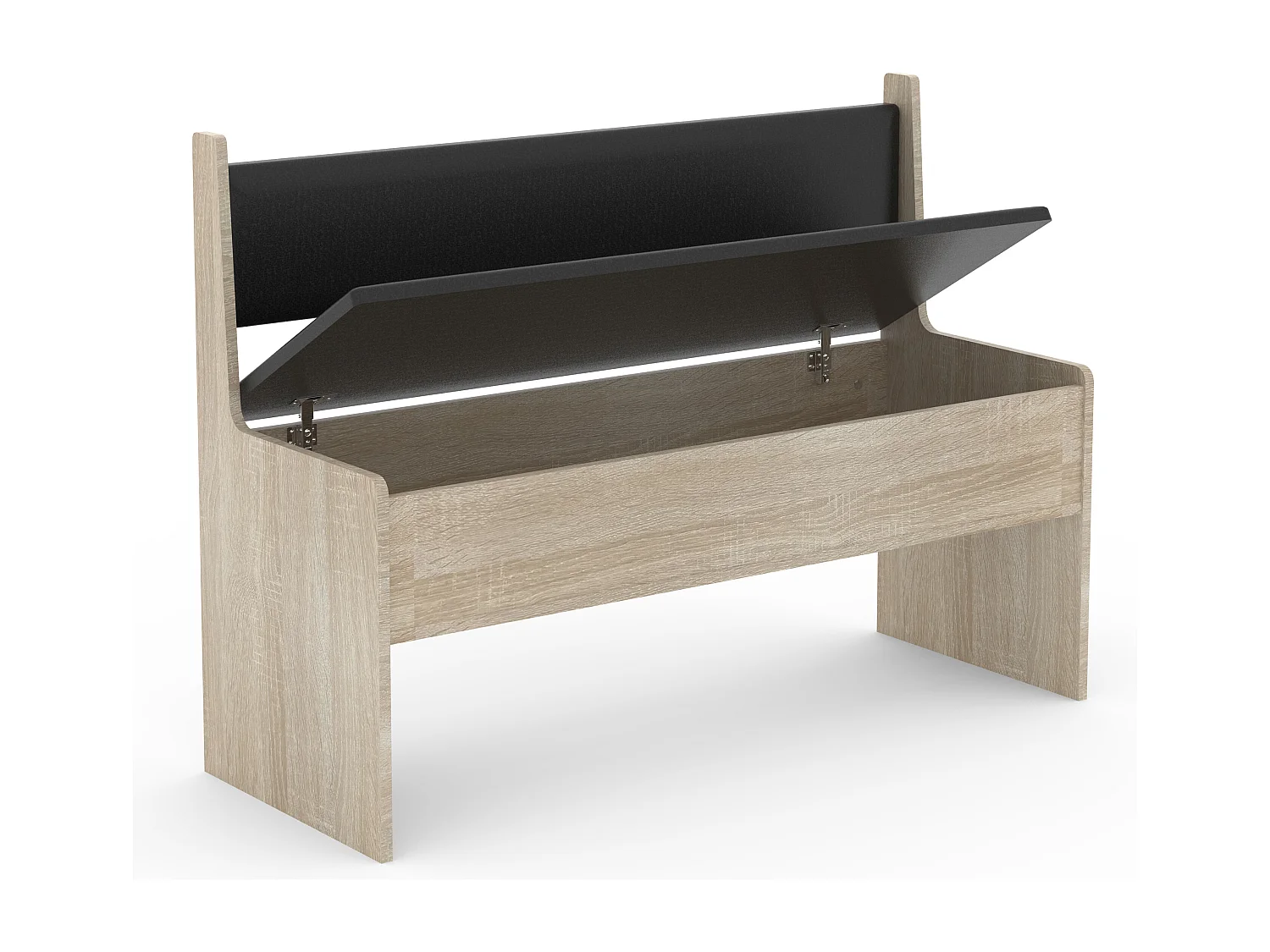 Houten hoekbank bank Esal 110 cm