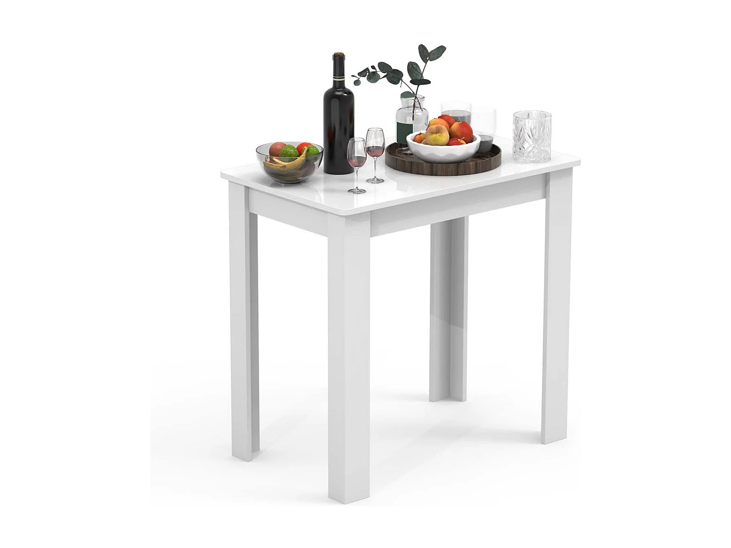 Esal80 table de salle à manger blanc.