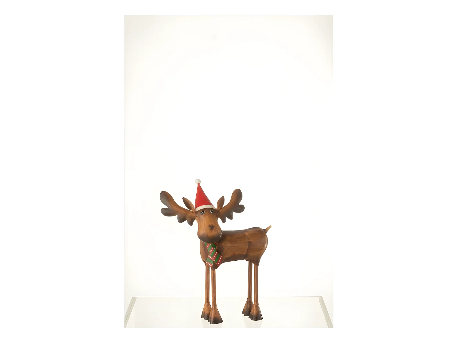 Renne di Natale in metallo multicolore 22x10x26 cm