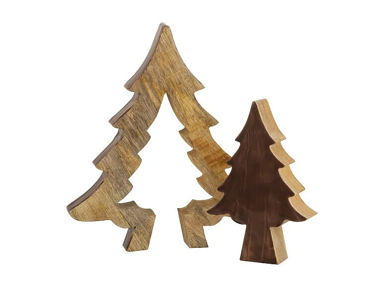 Puzzle di legno marrone abete 30x26x3.5cm