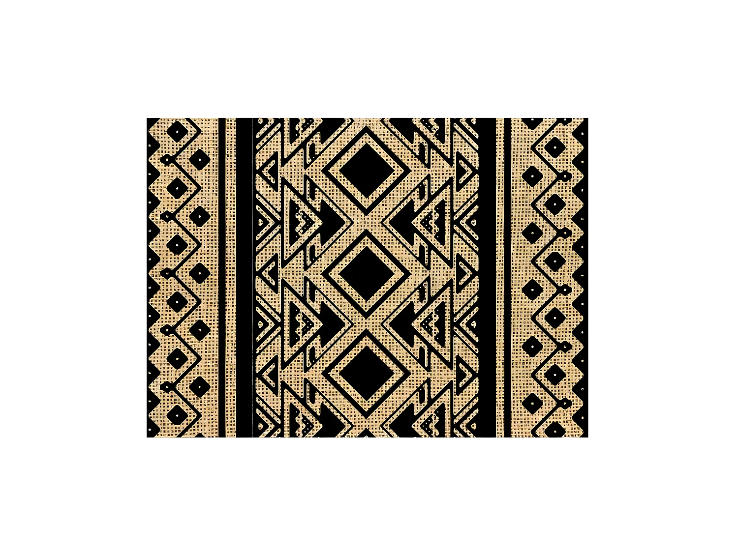 Set de table en toile de jute style bohème - Ethnik