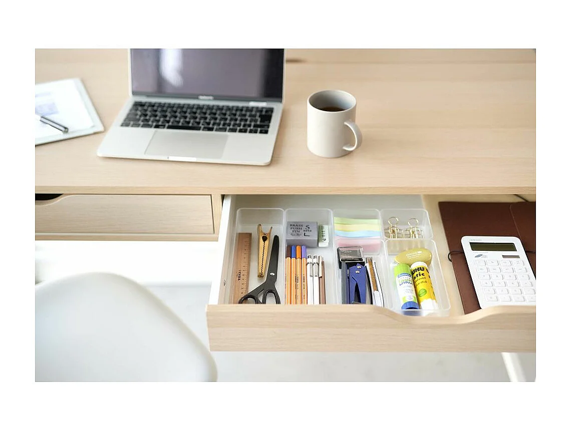 Set de 2 rangements empilables Tower 8 x 8 x 3,7 cm