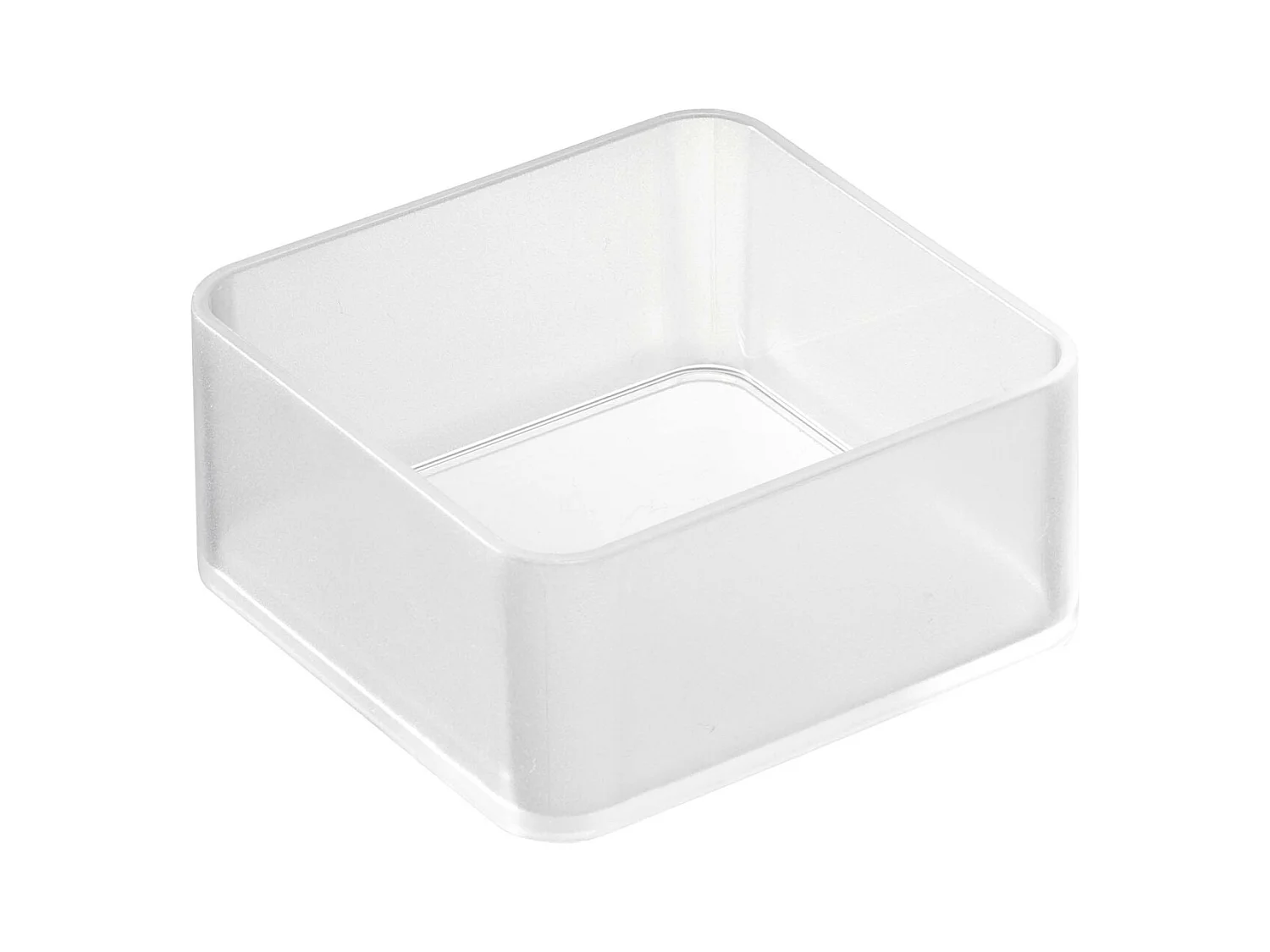 Set de 2 rangements empilables Tower 8 x 8 x 3,7 cm