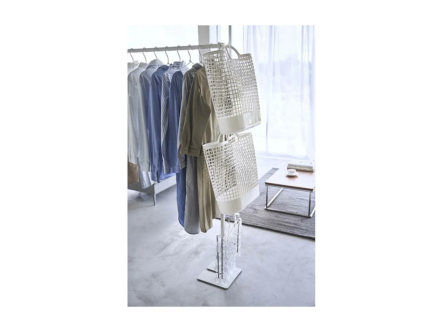 Etendoir à linge d'interieur pliable Tower