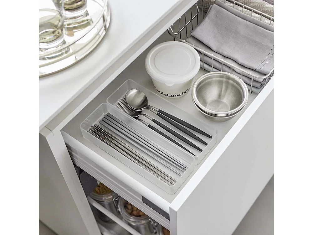 Set de 2 rangements empilables Tower 24 x 8 x 3,7 cm