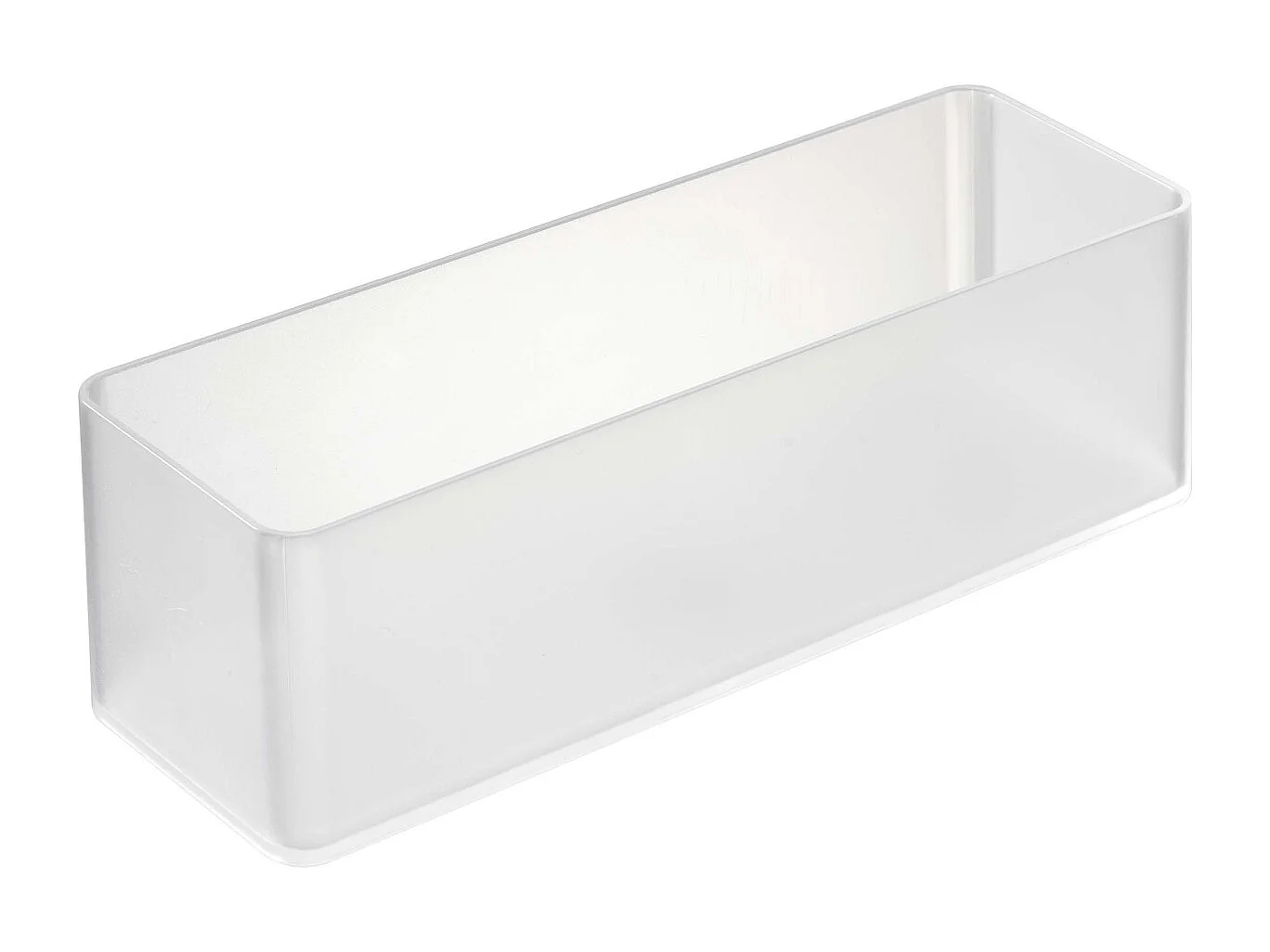 Set de 2 boîtes de rangement empilables Tower 24 x 8 x 7,2 cm