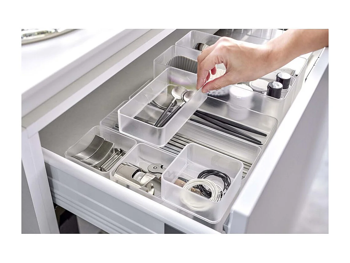 Set de 2 rangements empilables Tower 16 x 8 x 3,7 cm