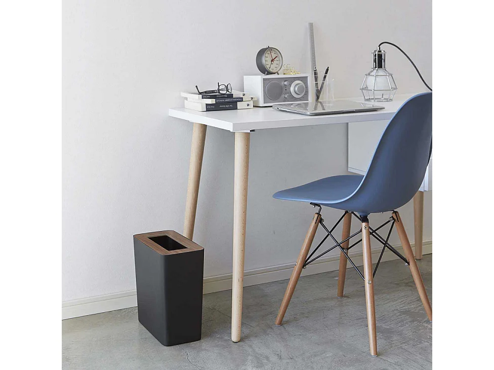 Corbeille à papier rectangulaire Rin