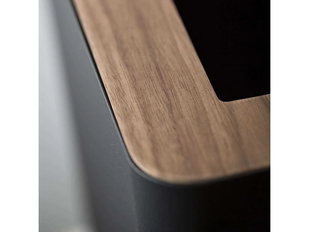 Corbeille à papier rectangulaire Rin