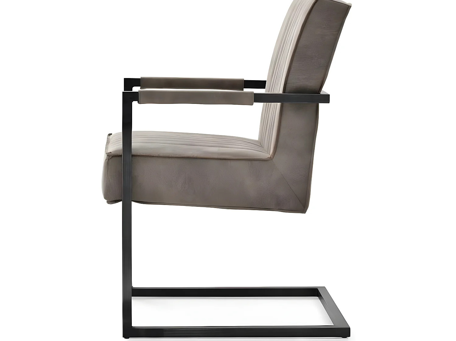 Stuhl Tilier/Stoffbezug/Grau