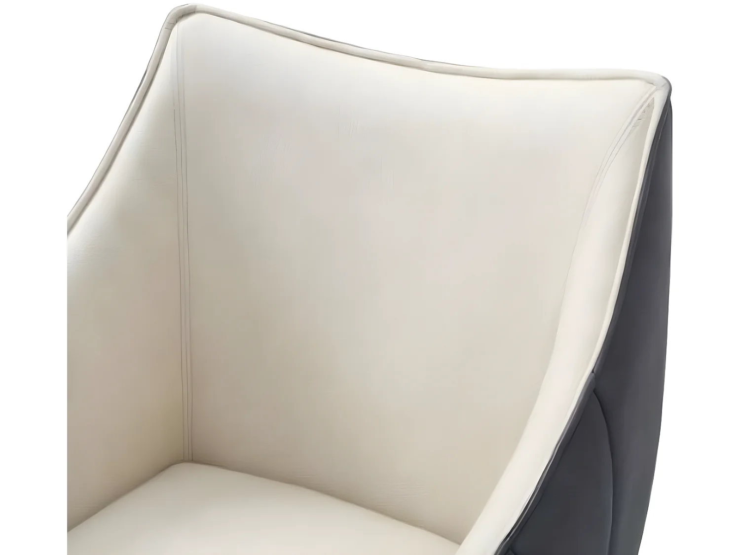 Stuhl Marbel/Stoffbezug/Grau&Beige