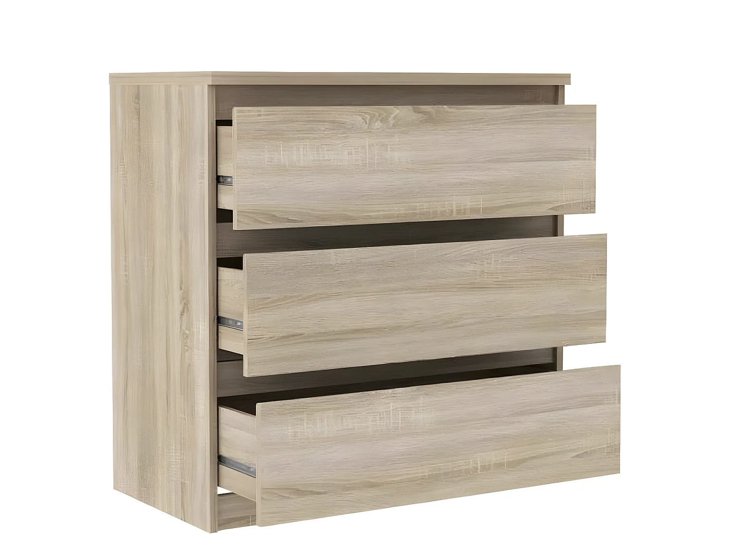 Credenza Chelsea con cassetti marrone