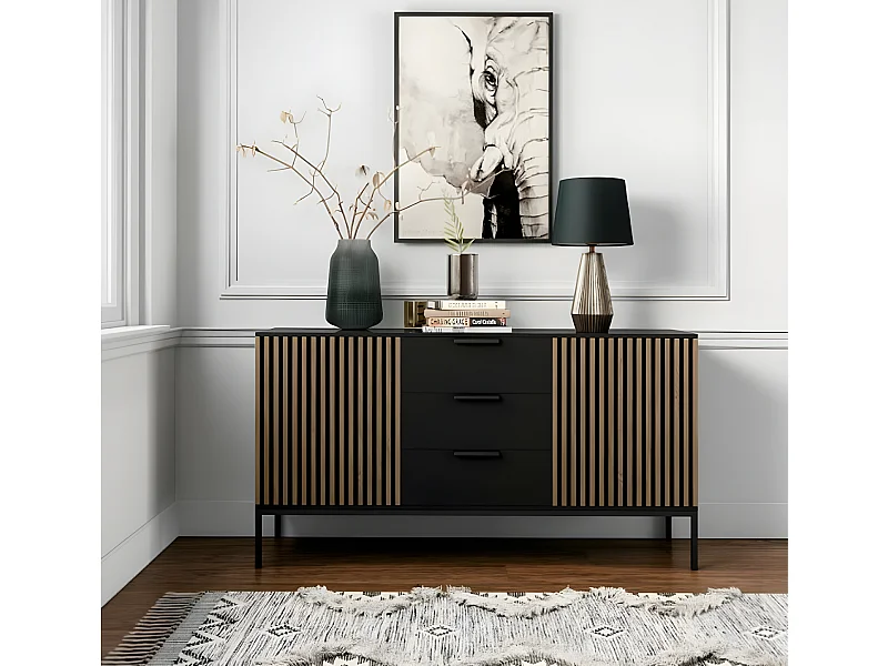 Sideboard Noville/Braun&Schwarz/An Lager