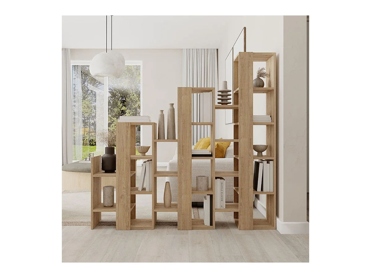 Étagère séparatrice Anissa - H151 cm