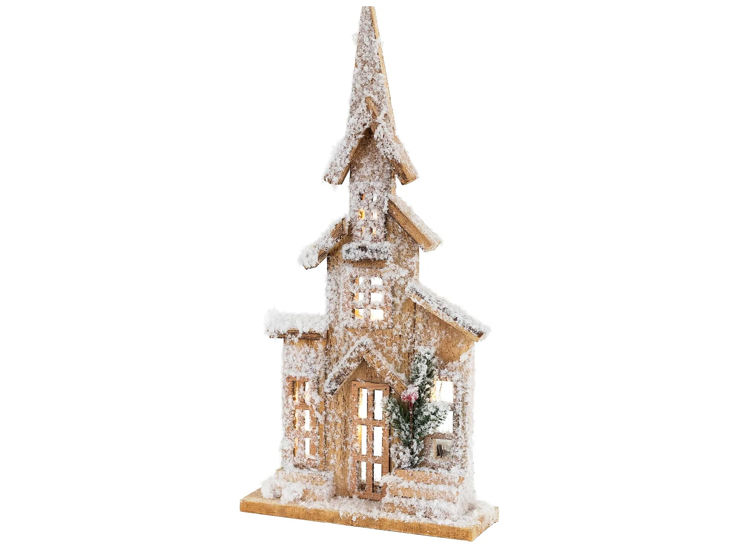 Mini Luci Led Albero Di Natale Con Cambio Colore - Confezione Da 4 Pezzi, 14 Cm, Decorazione Fai Da Te Per Festività