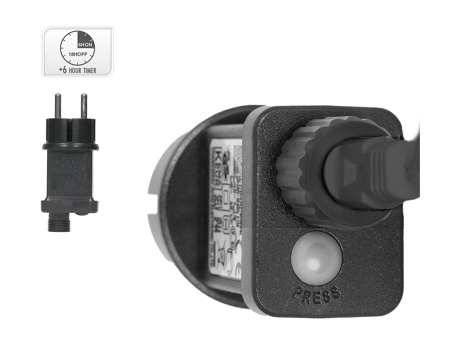 Guirlande de Noël lumineuse 768 LED blanc chaud 5,5 m IP44 intérieur/extérieur