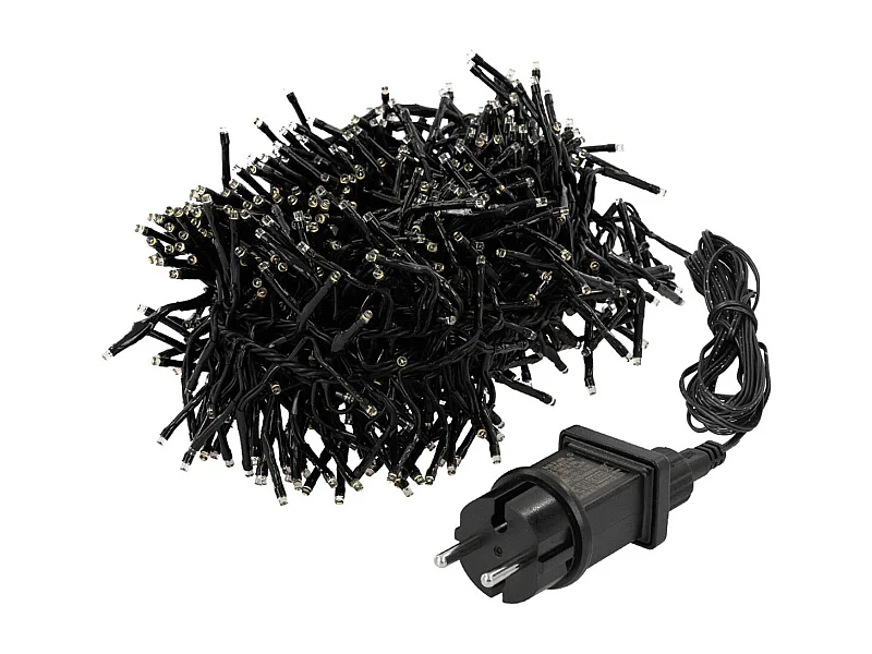 Guirlande de Noël lumineuse 768 LED blanc chaud 5,5 m IP44 intérieur/extérieur