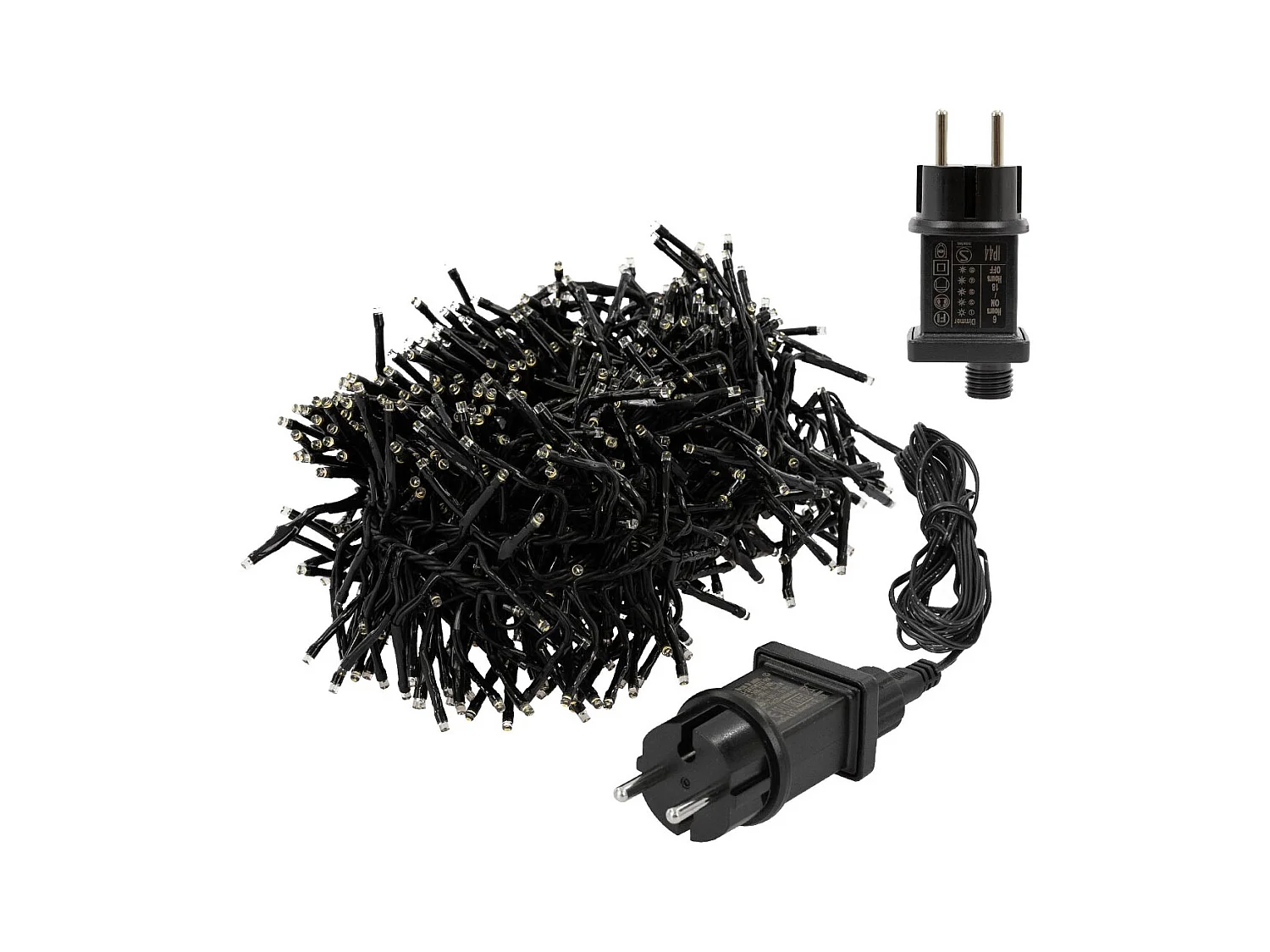 Guirlande de Noël lumineuse 1152 LED blanc chaud 8,5 m IP44 intérieur/extérieur