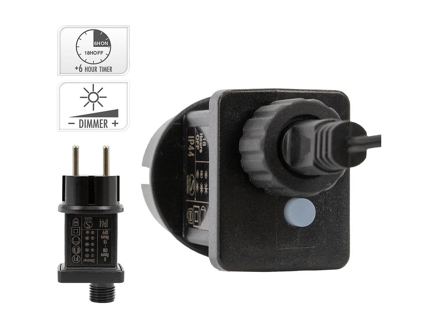 Guirlande de Noël lumineuse 1152 LED blanc chaud 8,5 m IP44 intérieur/extérieur