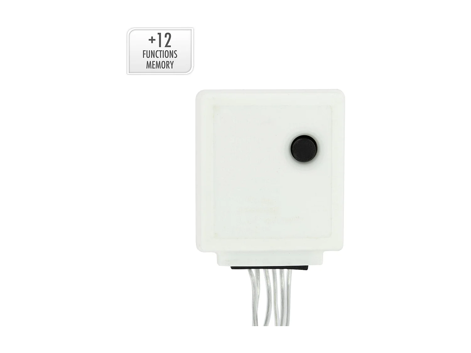 Rideau pendant lumineux de Noël 240 LED blanc froid IP44 2m intérieur/extérieur