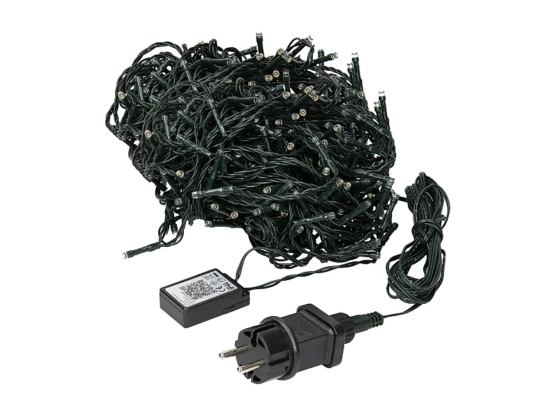 ECD Germany LED-lichtketting voor kerst met 720 LED's, 54m, warm wit, voor binnen en buiten IP44, kerstverlichting kerstlichtketting voor kerstboom