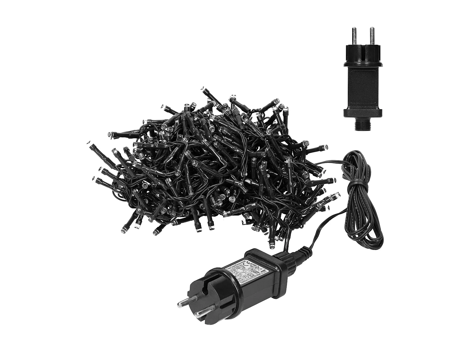 3m LED Lichtvorhang Lichterkette 400 LED Dekoration Lichtnetz IP44 Warmweiß