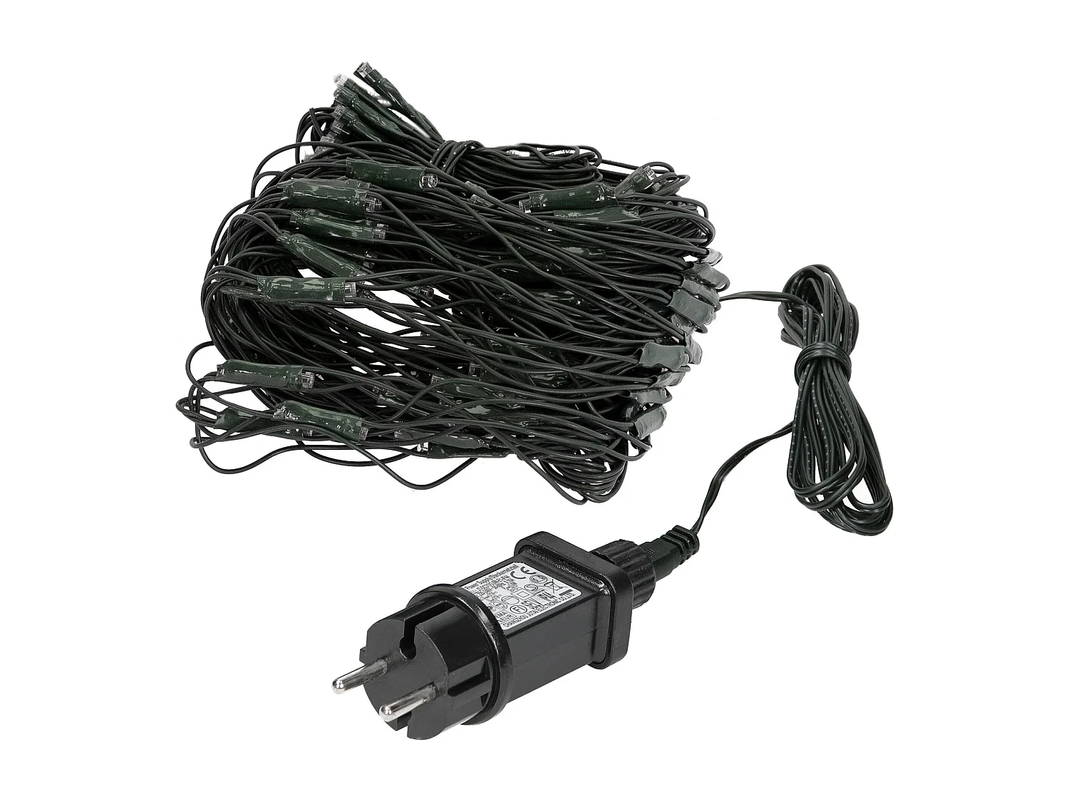 Rete luminosa bianco freddo 160 LED 2m luci natale decorative da interno/esterno