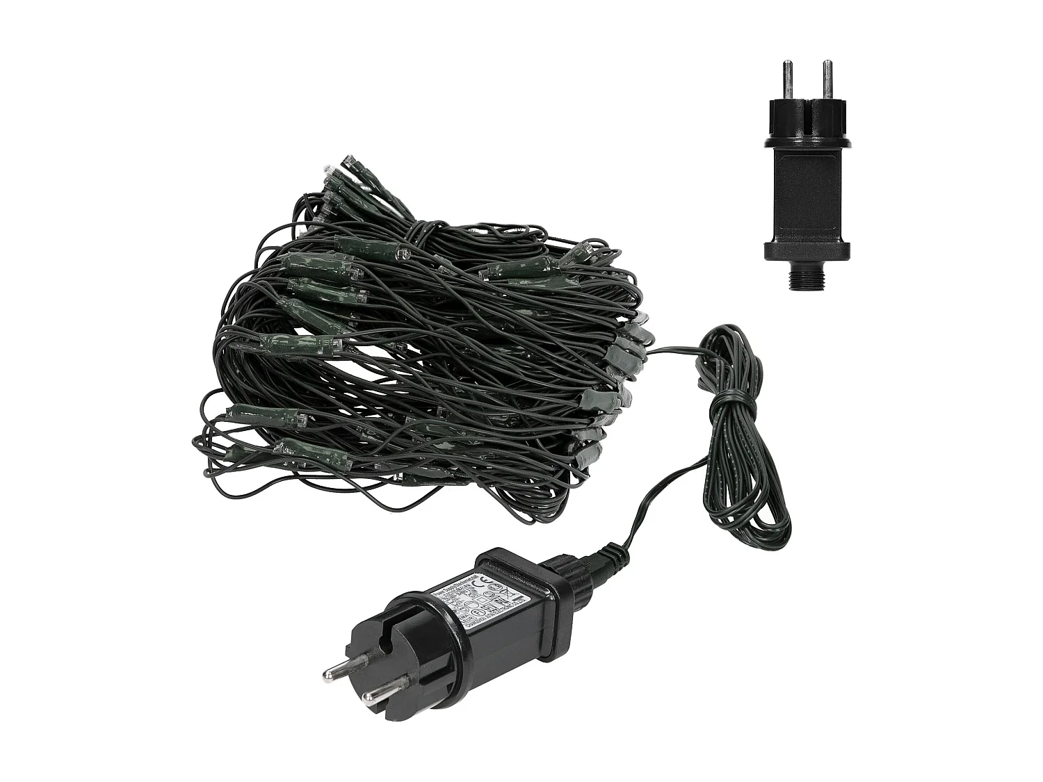 Rete luminosa bianco freddo 160 LED 2m luci natale decorative da interno/esterno