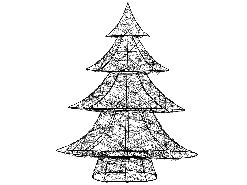 LED Weihnachtsbaum Tannenbaum Lichterbaum Weihnachtsdekoration Dekobaum 60cm