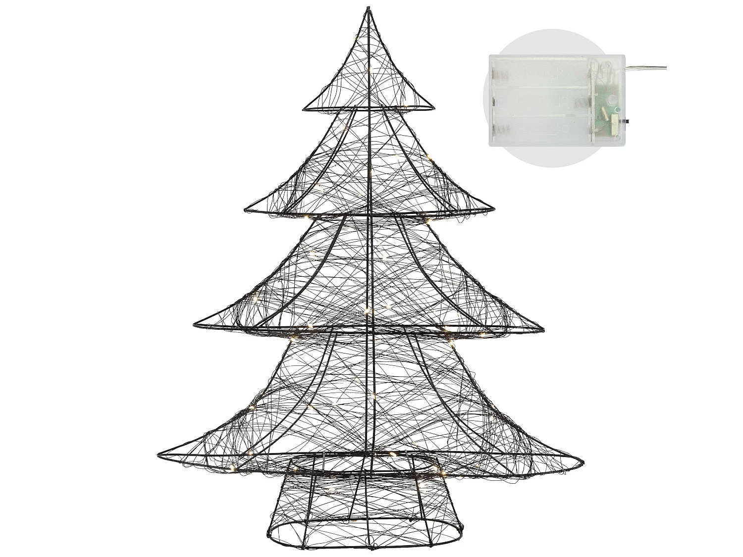 LED Weihnachtsbaum Tannenbaum Lichterbaum Weihnachtsdekoration Dekobaum 60cm
