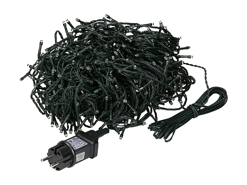 Guirlande lumineuse Noël 480 LEDs blanc froid déco eclairage extérieur/intérieur