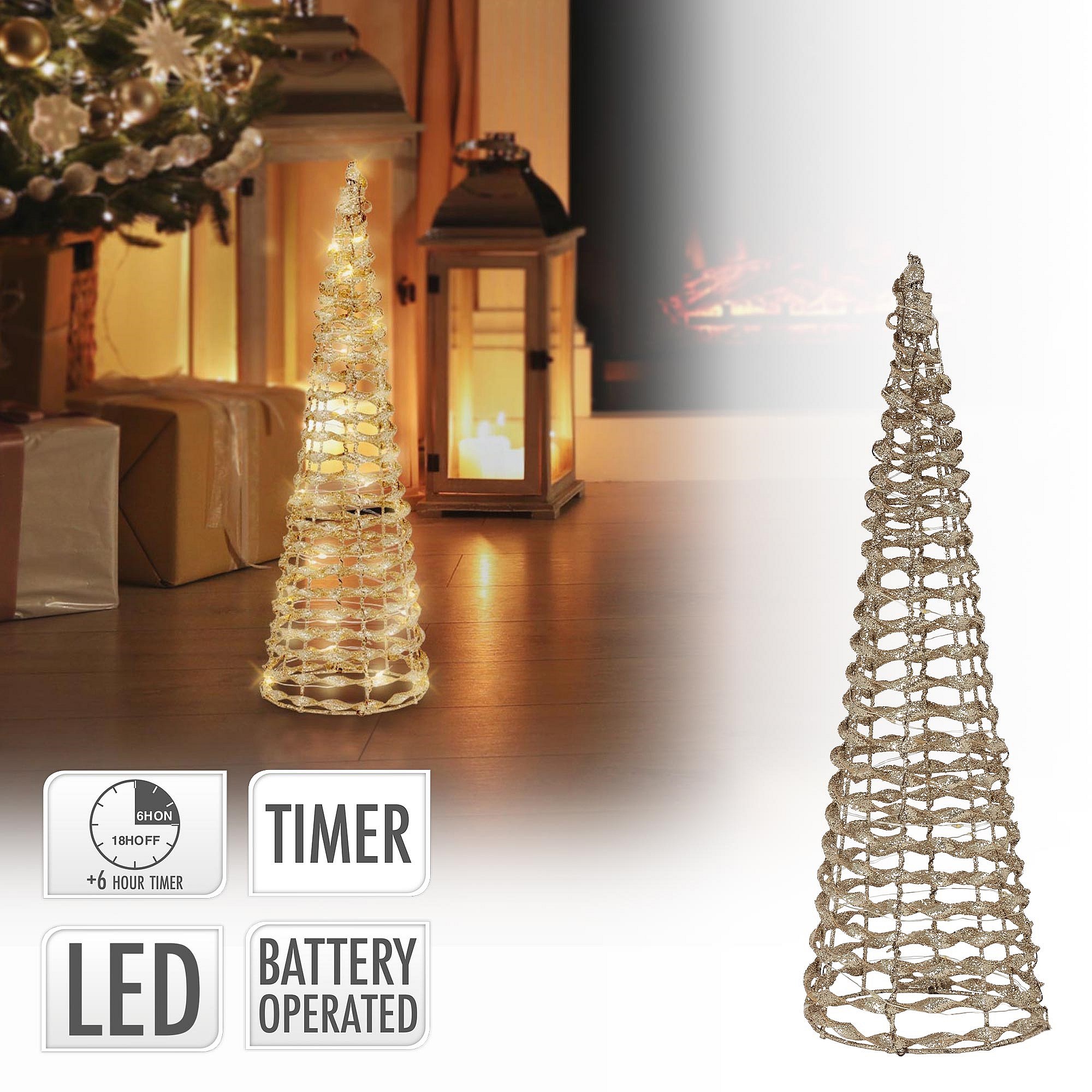 CKB Set Di 4 Sacchetti Zippati Per Albero Di Natale Fino A 2.7m - Impermeabili E Resistenti Per Riporre Decorazioni - Foto 6