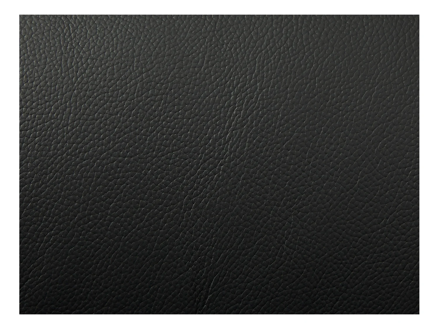 3-personers sofa, 2-personers sofa og lænestol i sort kalvelæder AROMA