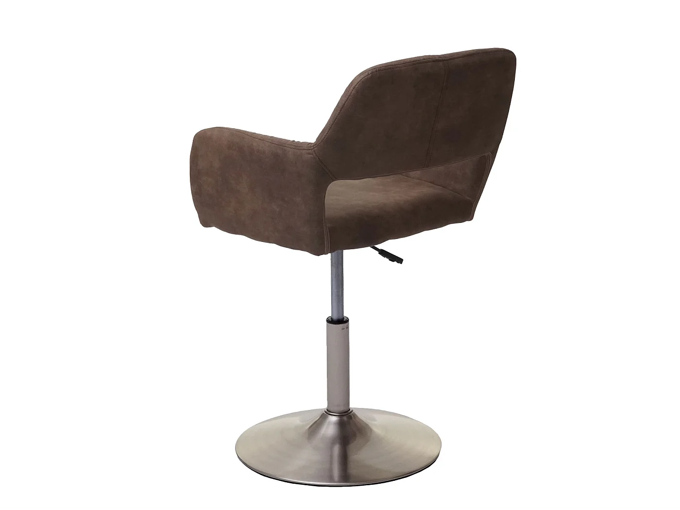 Eetkamerstoel MCW-A50 III,  vintage bruin, geborsteld onderstel