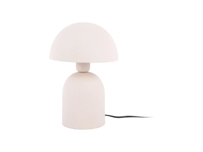 Tischleuchte Boaz - Warmes Grau