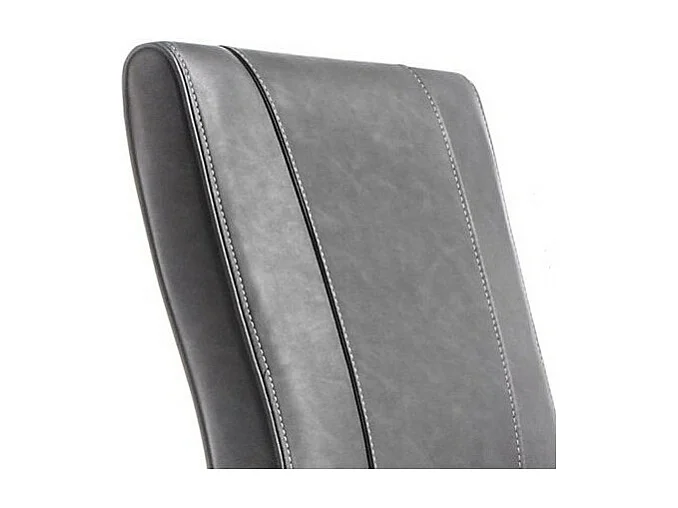 Silla URBAN de piel sintética Gris, dimensiones: H99 x L46 x P63 cm, ideal para un comedor moderno y con diseño.