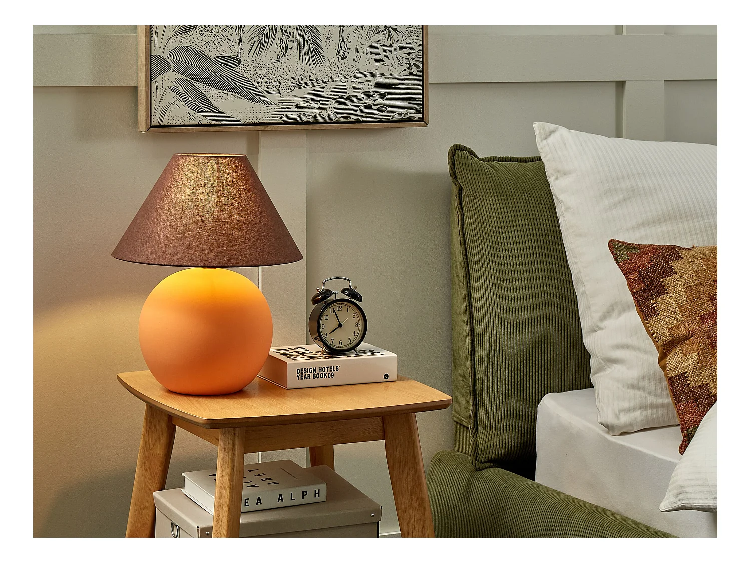 Tafellamp LIMIA Keramiek Oranje