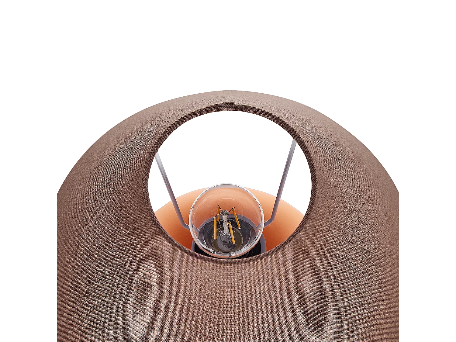 Lampada da tavolo LIMIA Ceramica Arancione