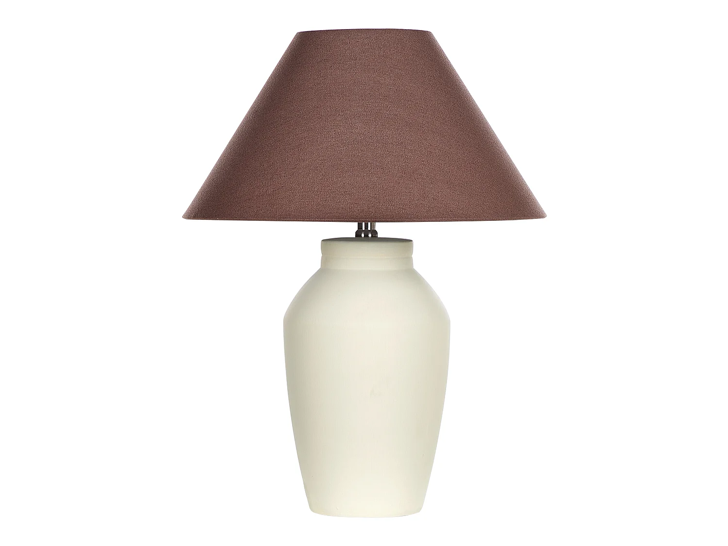 Lampe à poser RODEIRO Céramique Beige clair