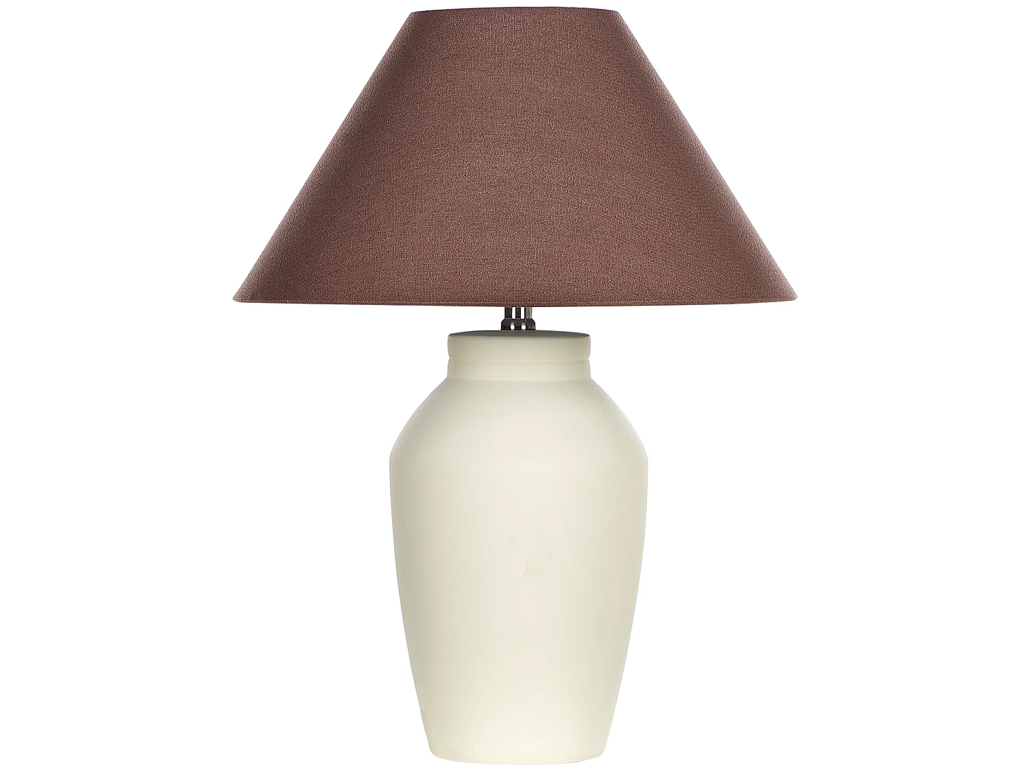 Lampe à poser RODEIRO Céramique Beige clair