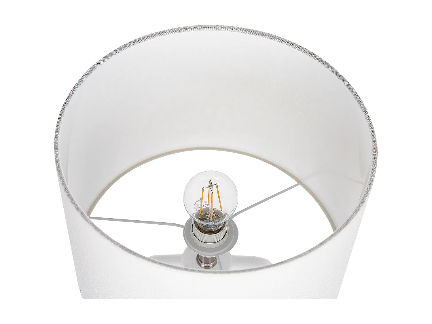 Lampe à poser LABRADA Céramique Blanc