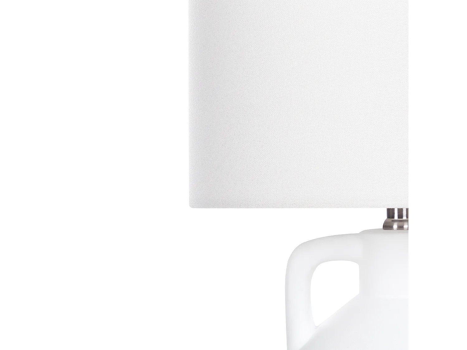 Lampe à poser LABRADA Céramique Blanc