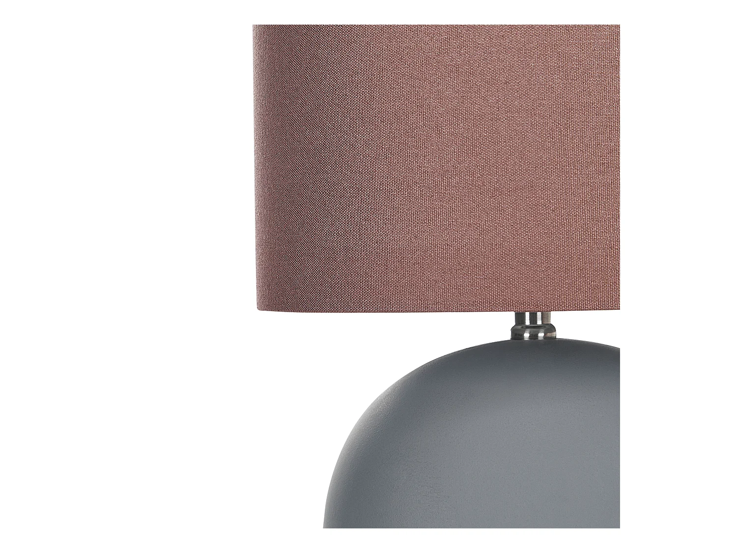 Tafellamp AREOSO Keramiek Grijs